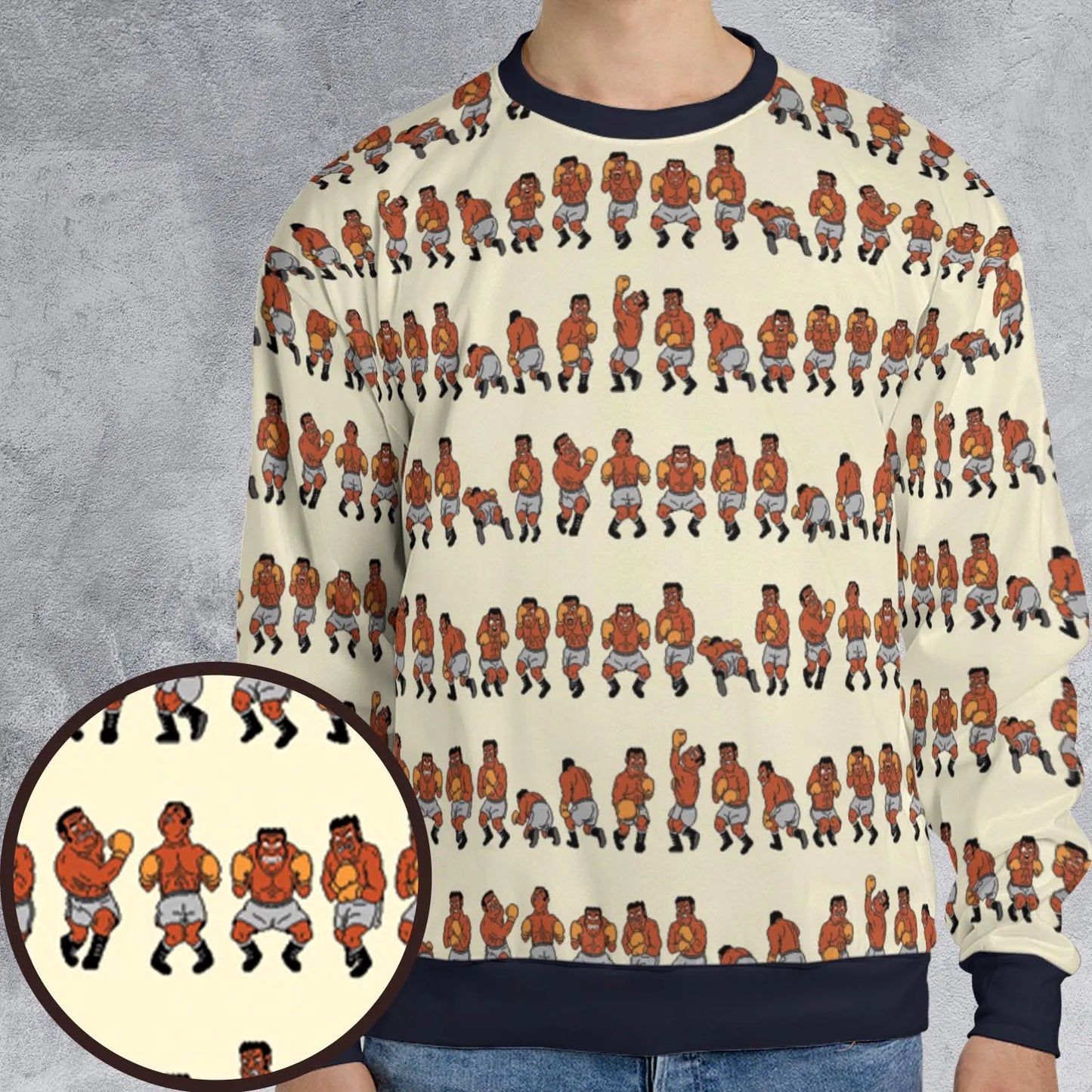 All-over Print Sweatshirt - 6ZET16N3
