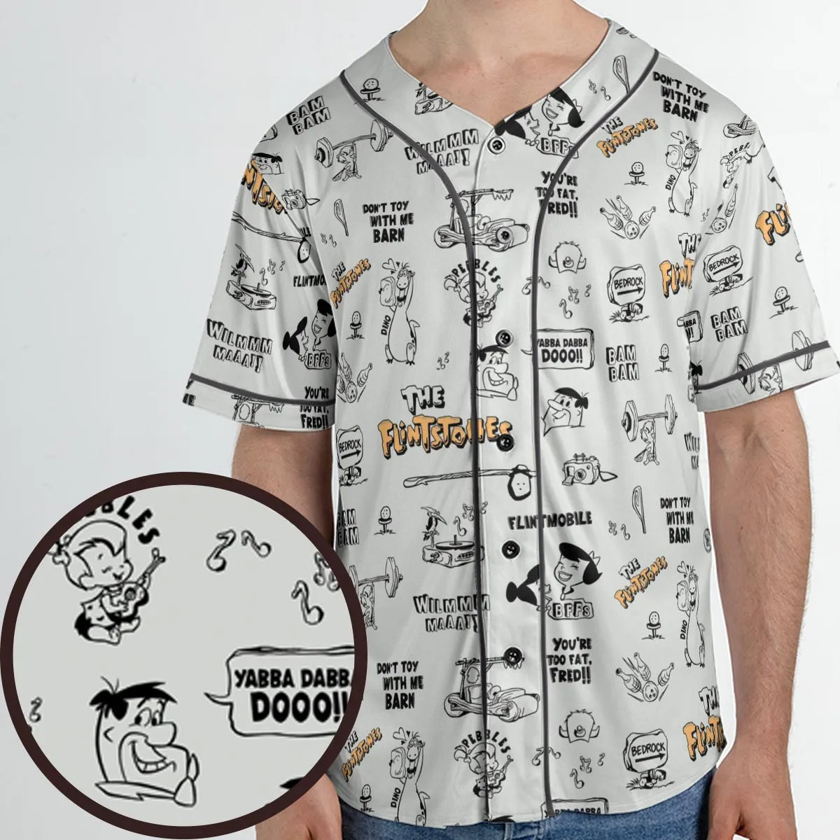 Unisex Baseball Jersey - KLAM6SCS