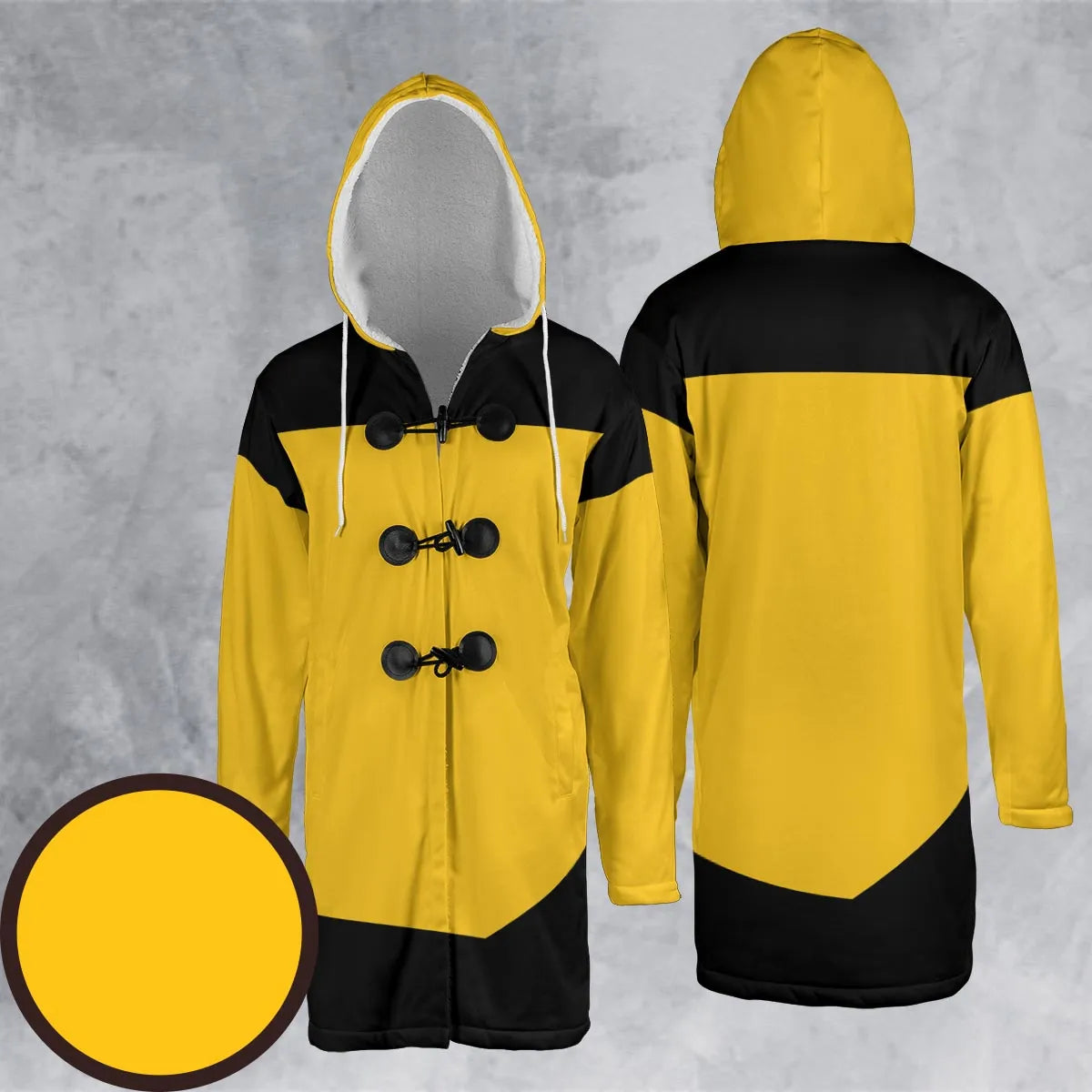 Hooded Cloak Coat - 8W8B81XS