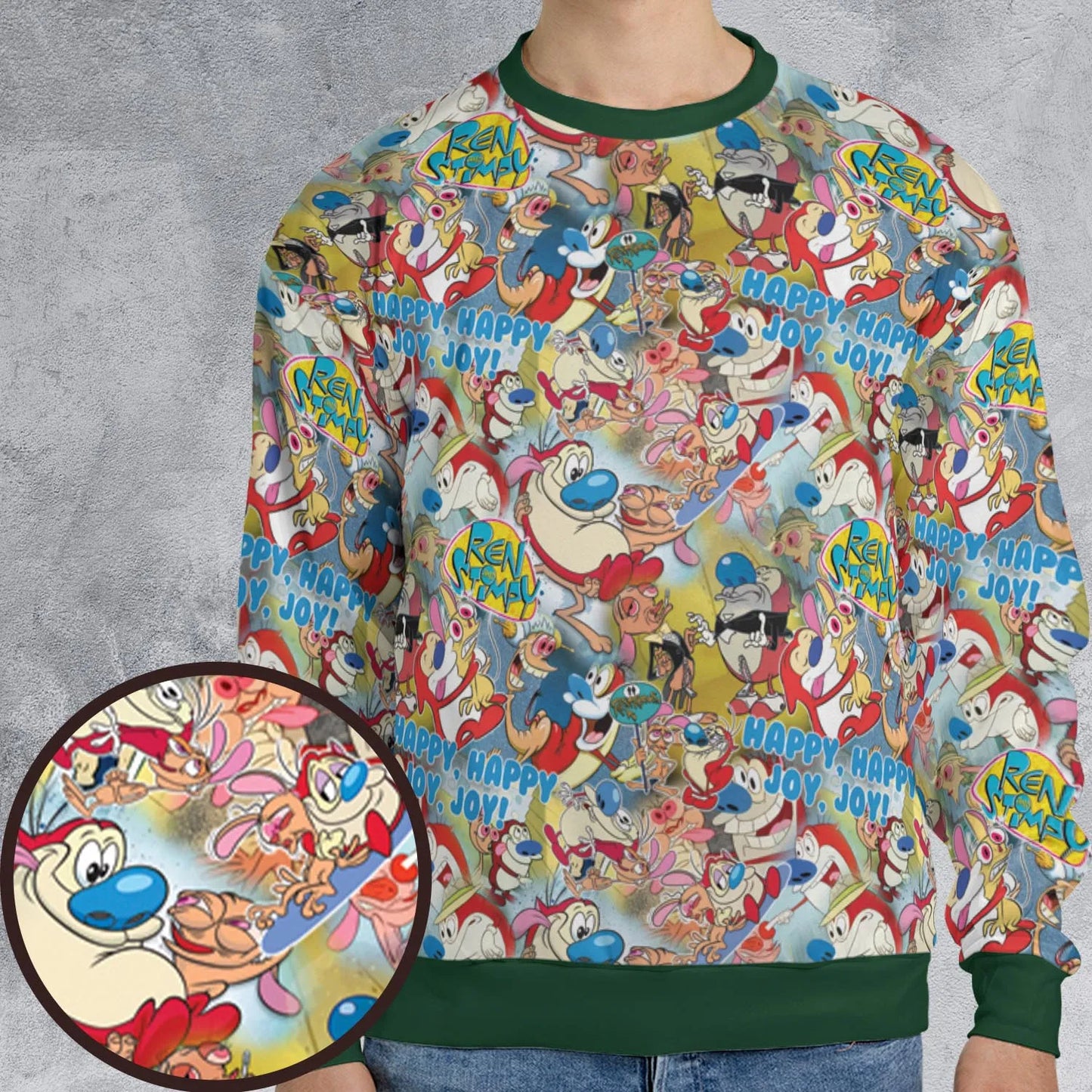 All-over Print Sweatshirt - DJHH4P5X