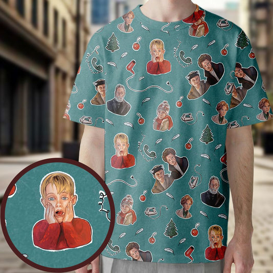 All-Over Print Unisex T-Shirt - WV3AU8E2 -  - 1