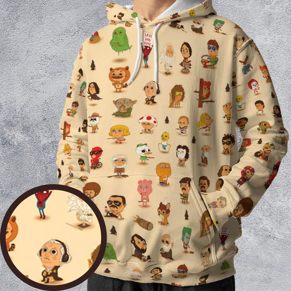 All-over Print Hoodie - 5J5HNN7U