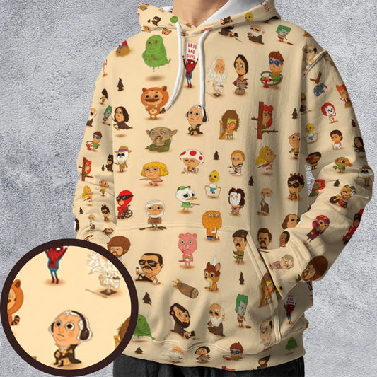 All-over Print Hoodie - 5J5HNN7U