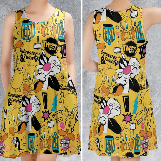 Sleeveless Dress - B44Z6XV5