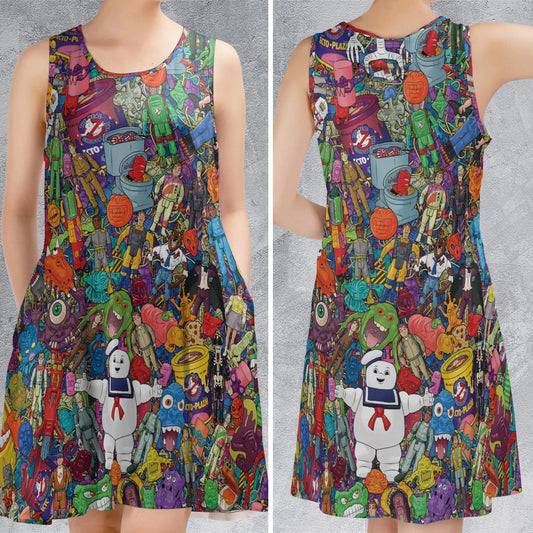 Sleeveless Dress - JF87EQWR