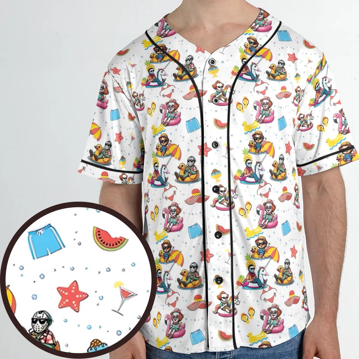 Unisex Baseball Jersey - QMCNAKEU