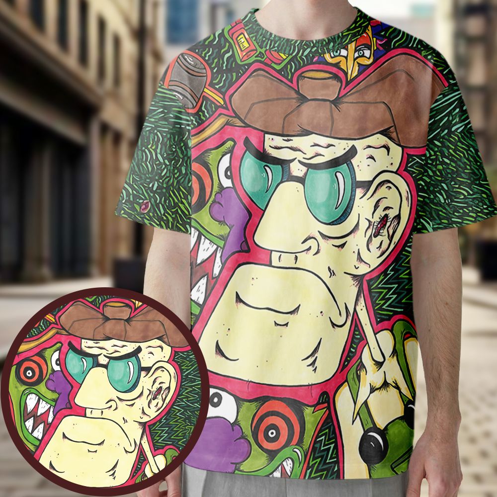 All-Over Print Unisex T-Shirt - GUHS1G5V -  - 1