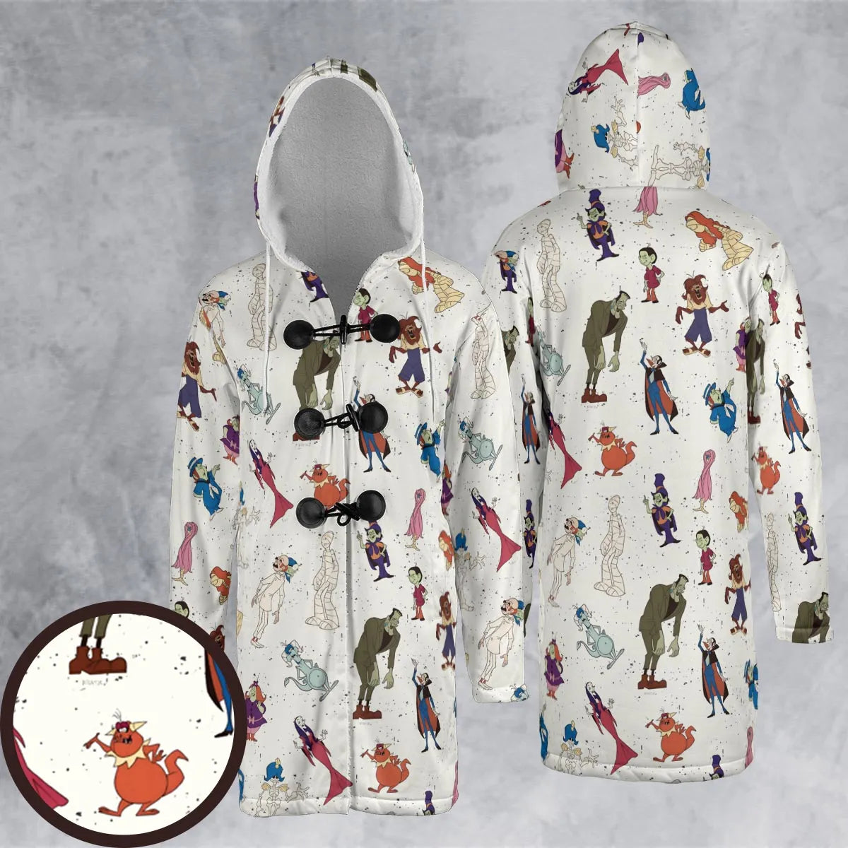 Hooded Cloak Coat - WZELPLYX