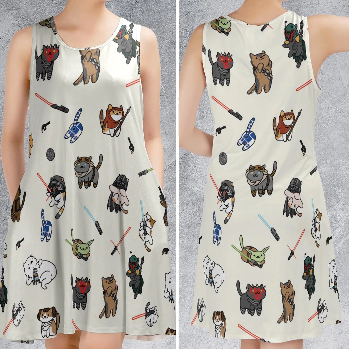 Sleeveless Dress - HVVT48MX
