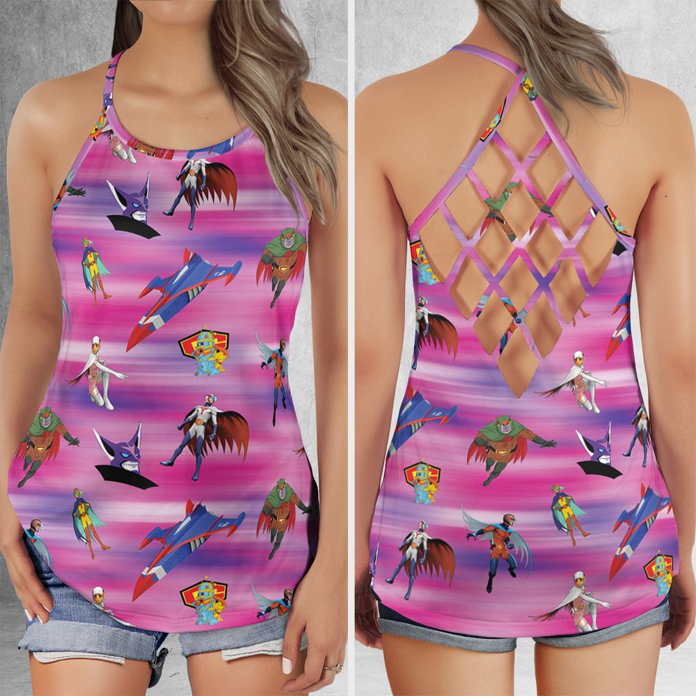 Criss Cross Tank Top - B513JL93 -  - 1