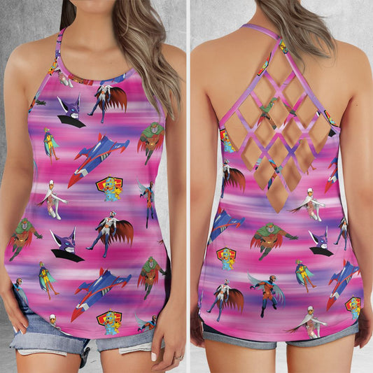 Criss Cross Tank Top - B513JL93 -  - 1