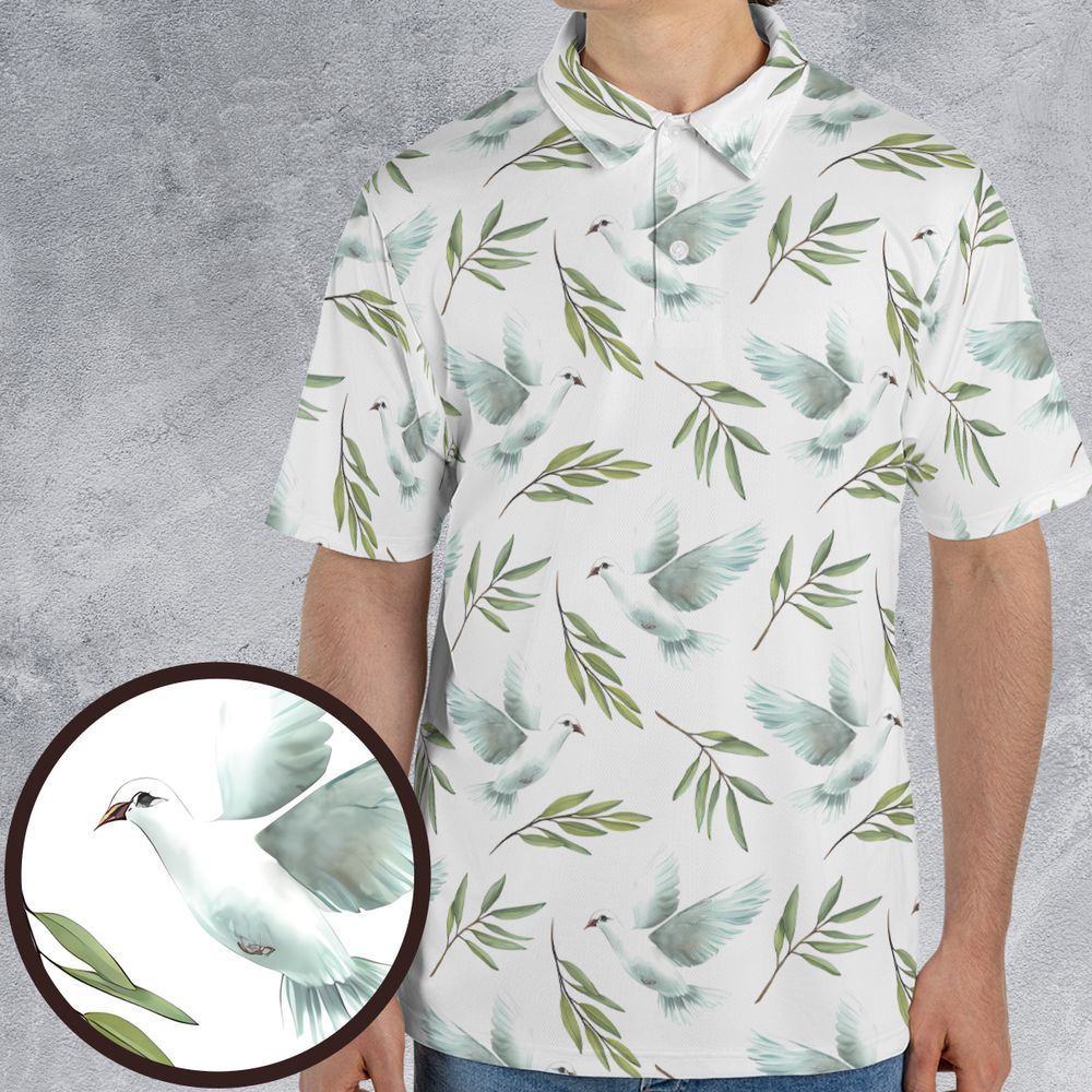 AOP Men/Women Polo Shirt - EF9YWFQR -  - 1