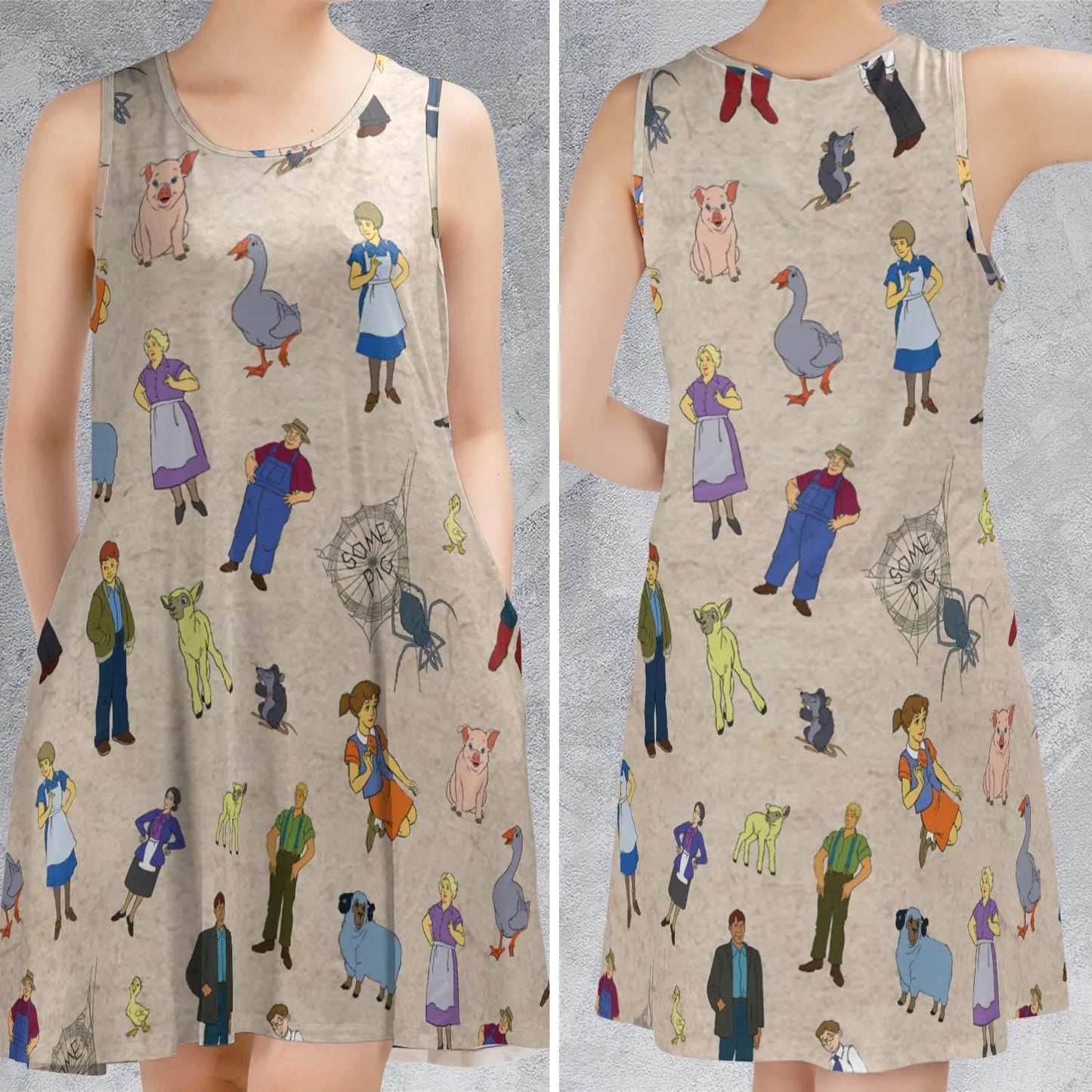 Sleeveless Dress - 7ZT6F12J