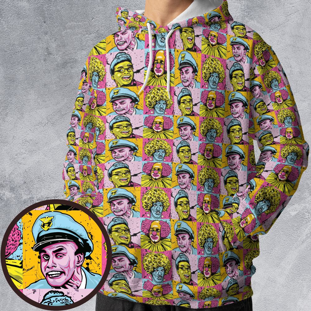 All-over Print Hoodie - LNKHUM6J -  - 1