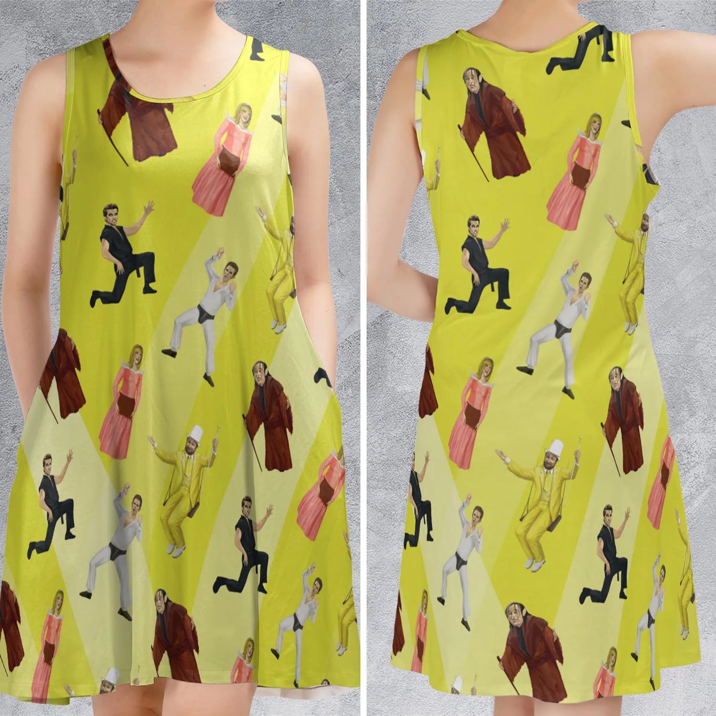 Sleeveless Dress - X6TNM57D