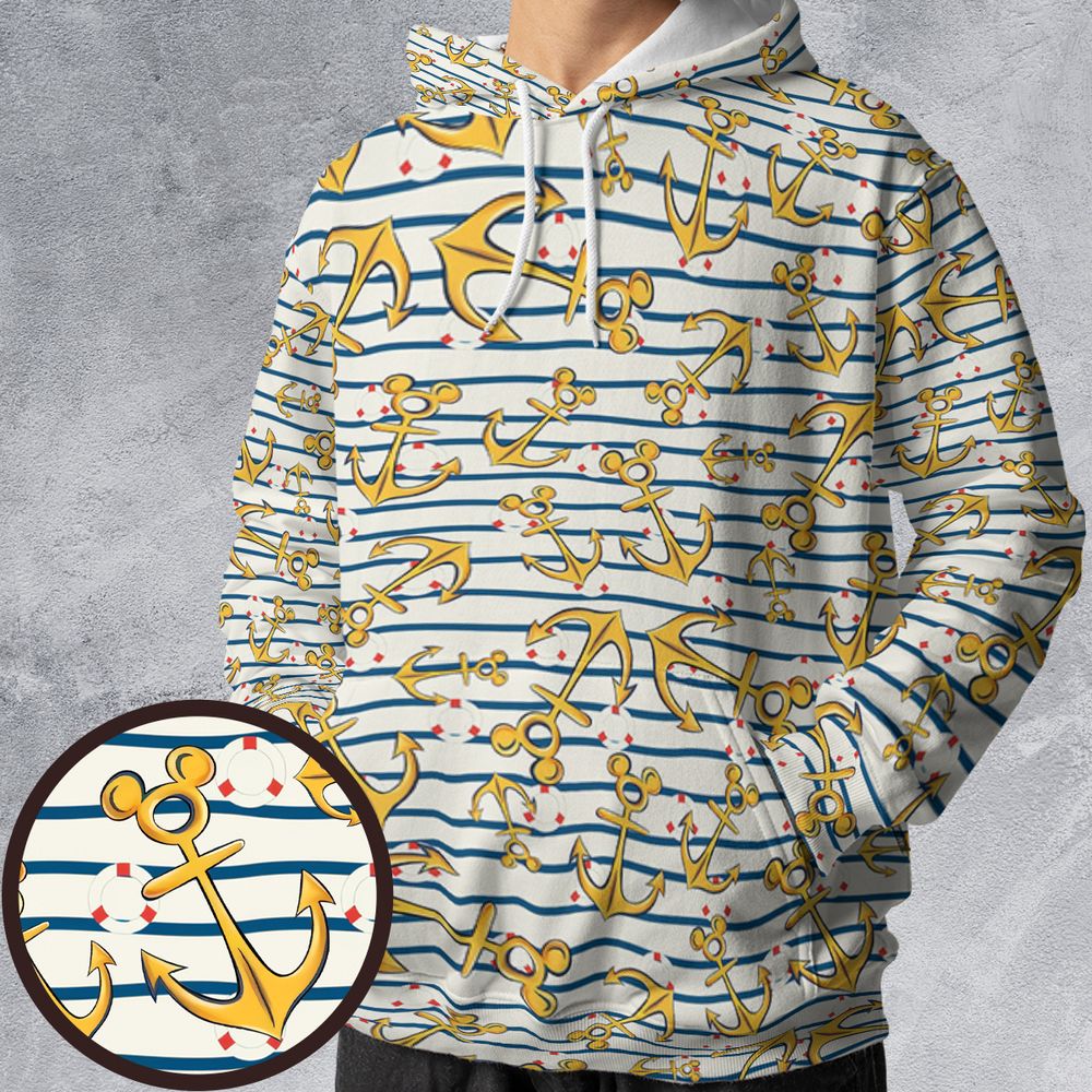 All-over Print Hoodie - R54WBUSU -  - 1