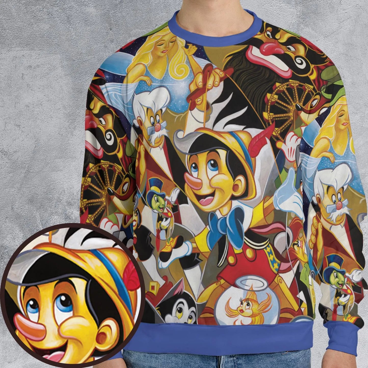 All-over Print Sweatshirt - T1U2JD2G