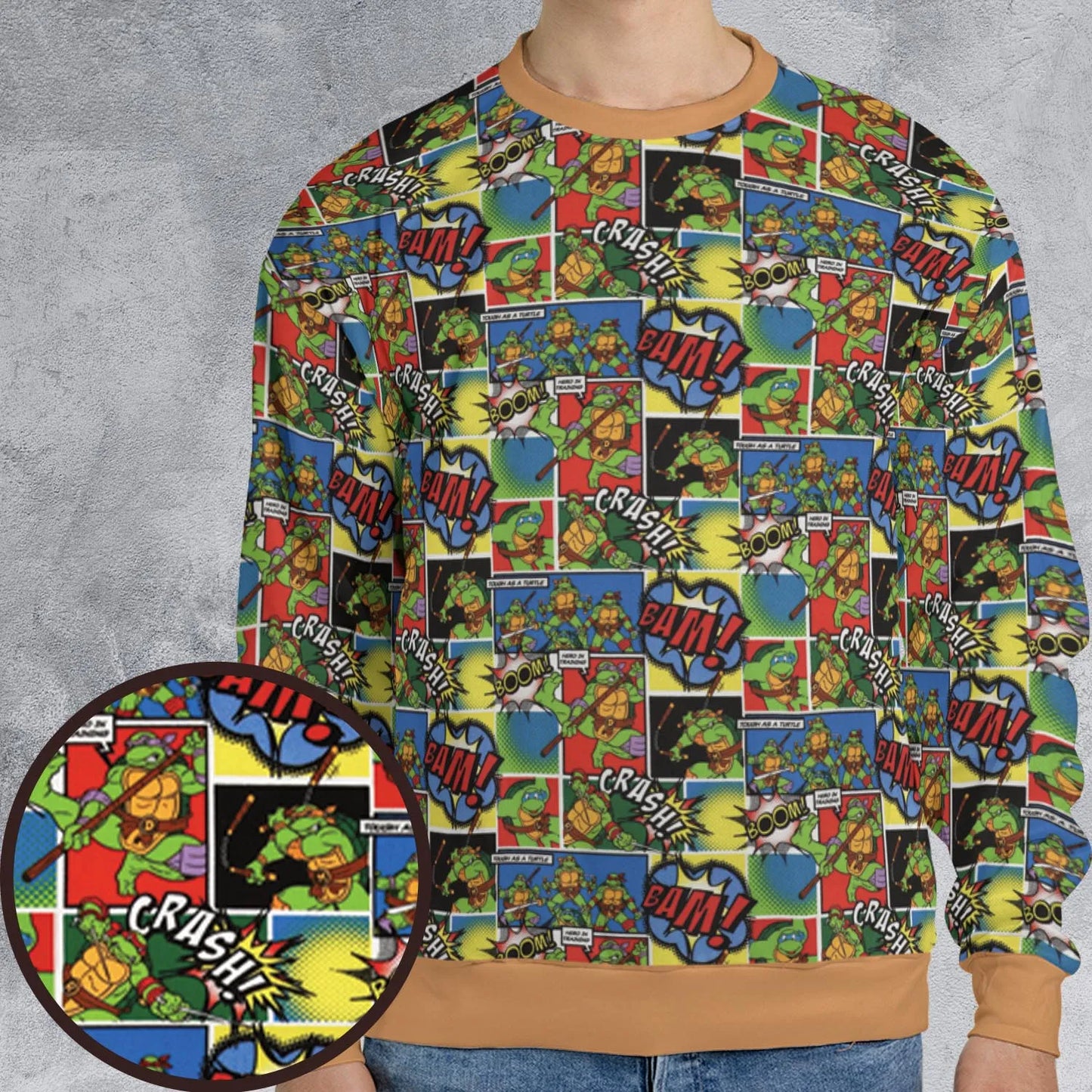 All-over Print Sweatshirt - SQ6MHRB3