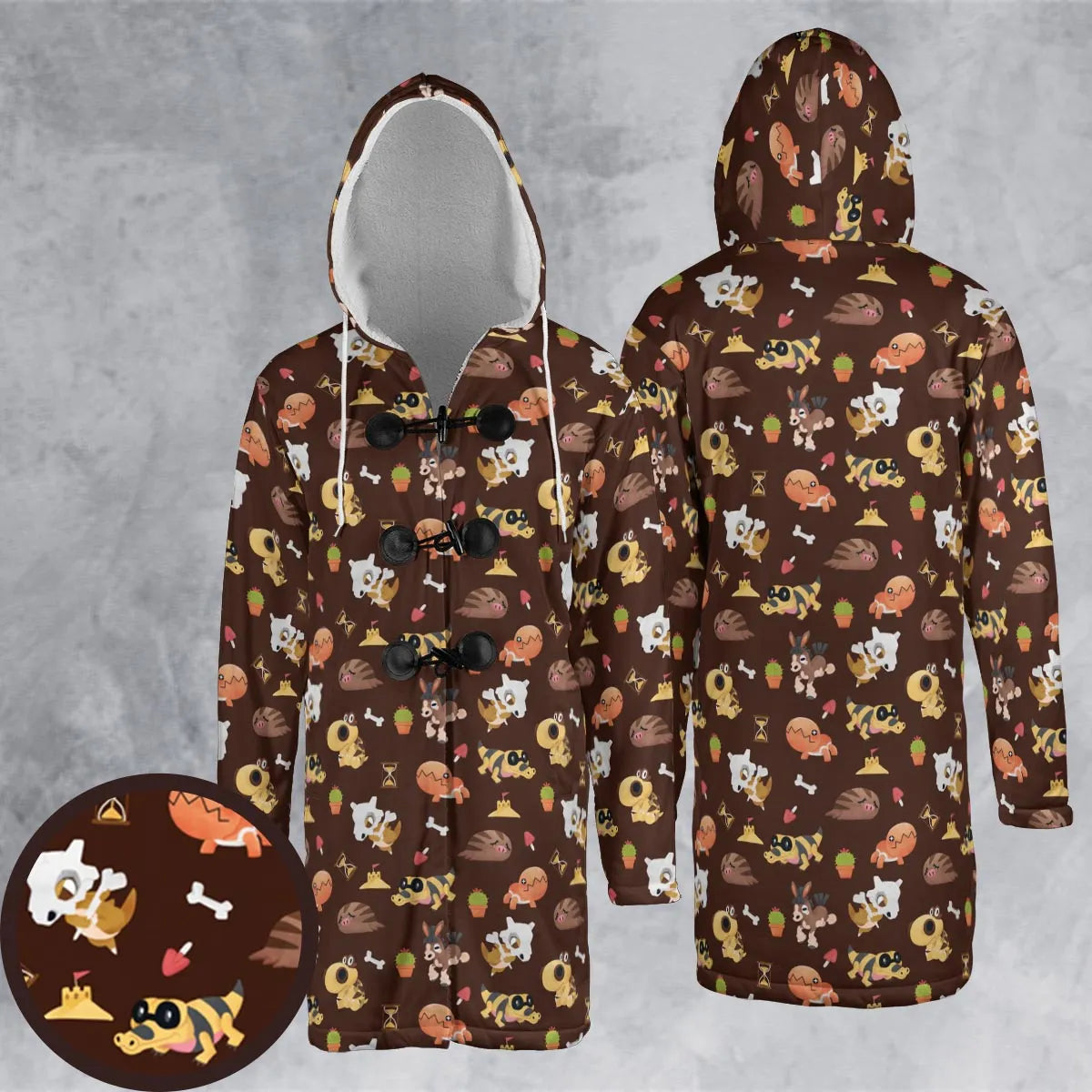 Hooded Cloak Coat - DM1BQ1CQ
