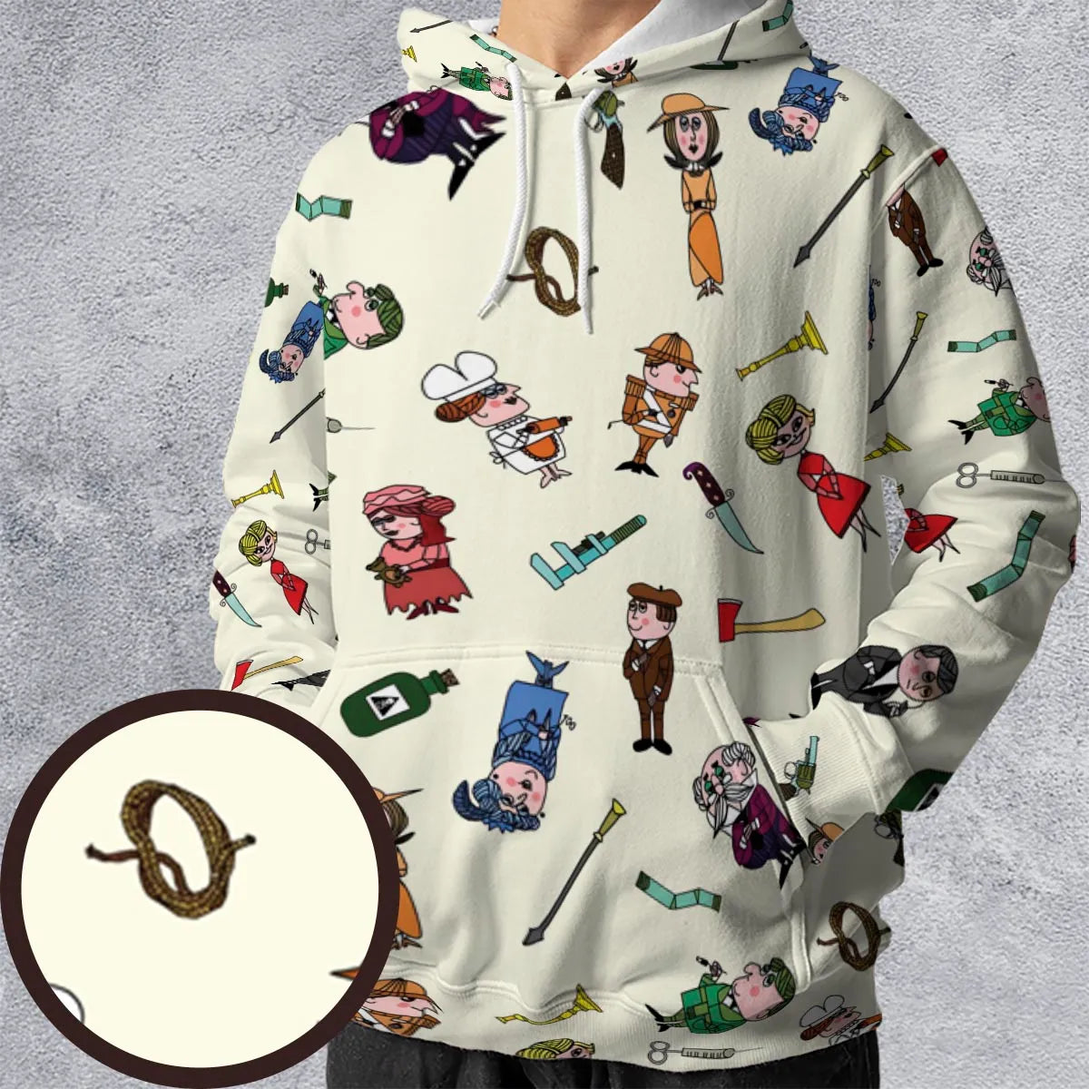 All-over Print Hoodie - FPE1GZ8V