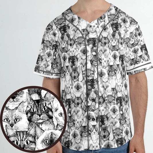 Just Cats Unisex Baseball Jersey
