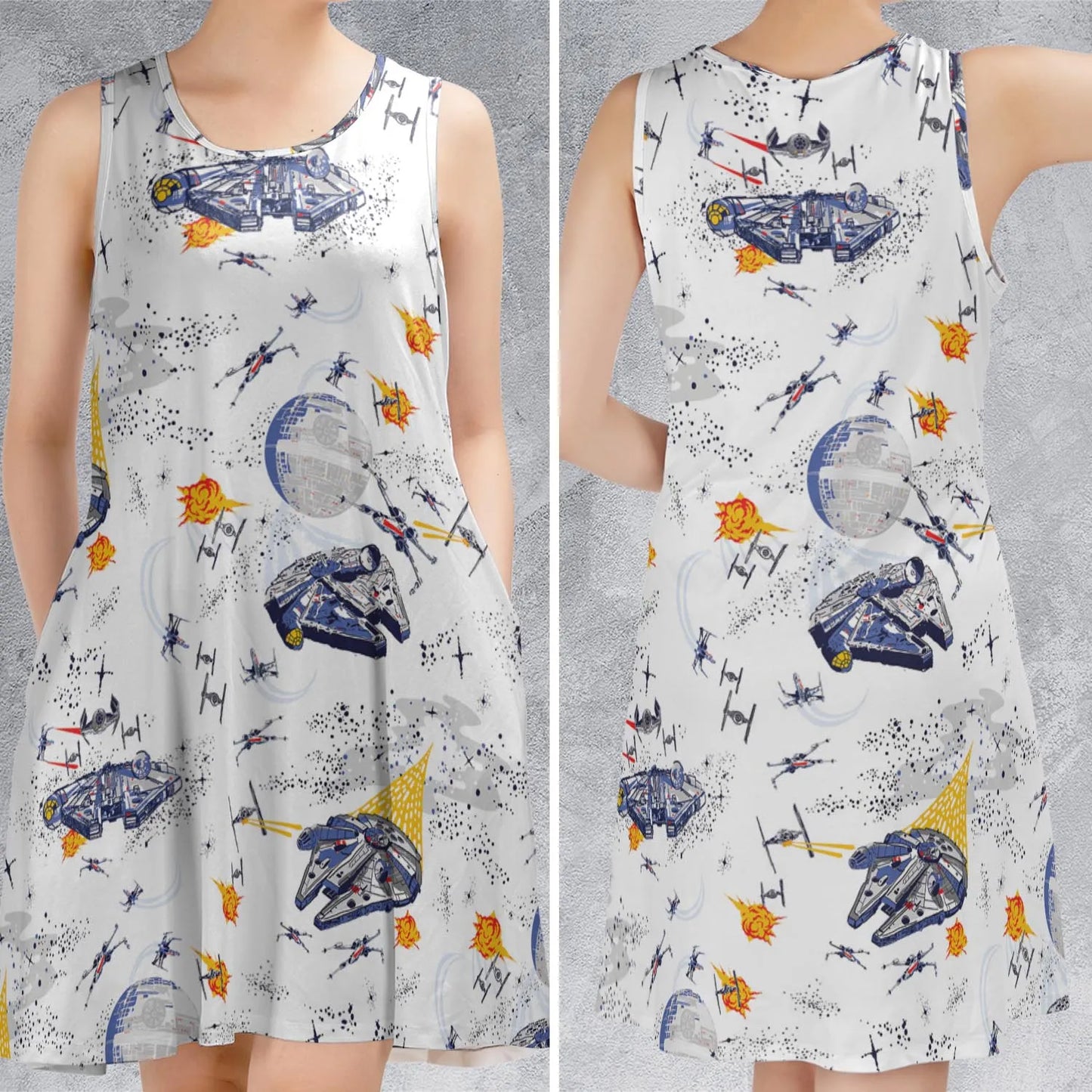 Sleeveless Dress - NESKLNZR