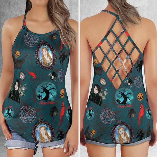 Criss Cross Tank Top - TLSVTE2V