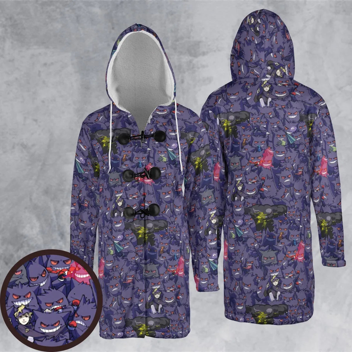 Hooded Cloak Coat - 27H1Q47G