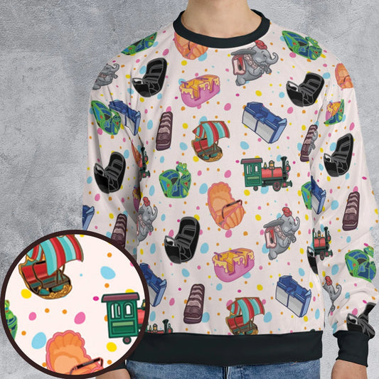 All-over Print Sweatshirt - ZRGUAYGB