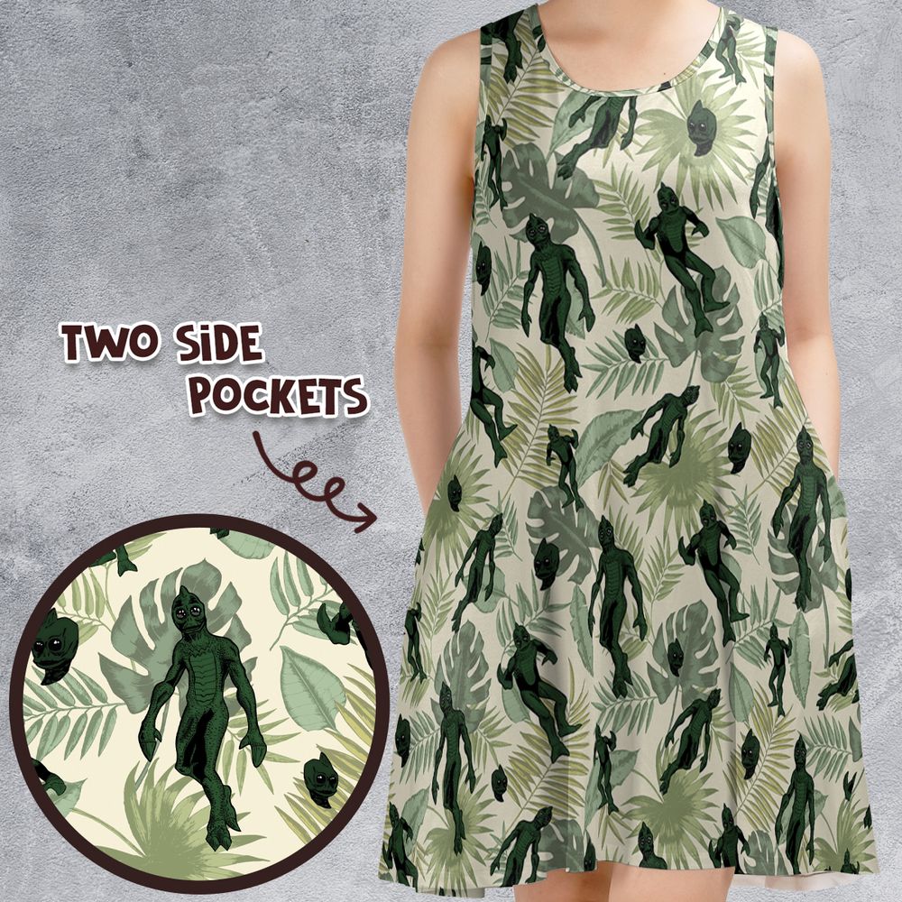 Sleeveless Dress - B3GR6FQD -  - 1