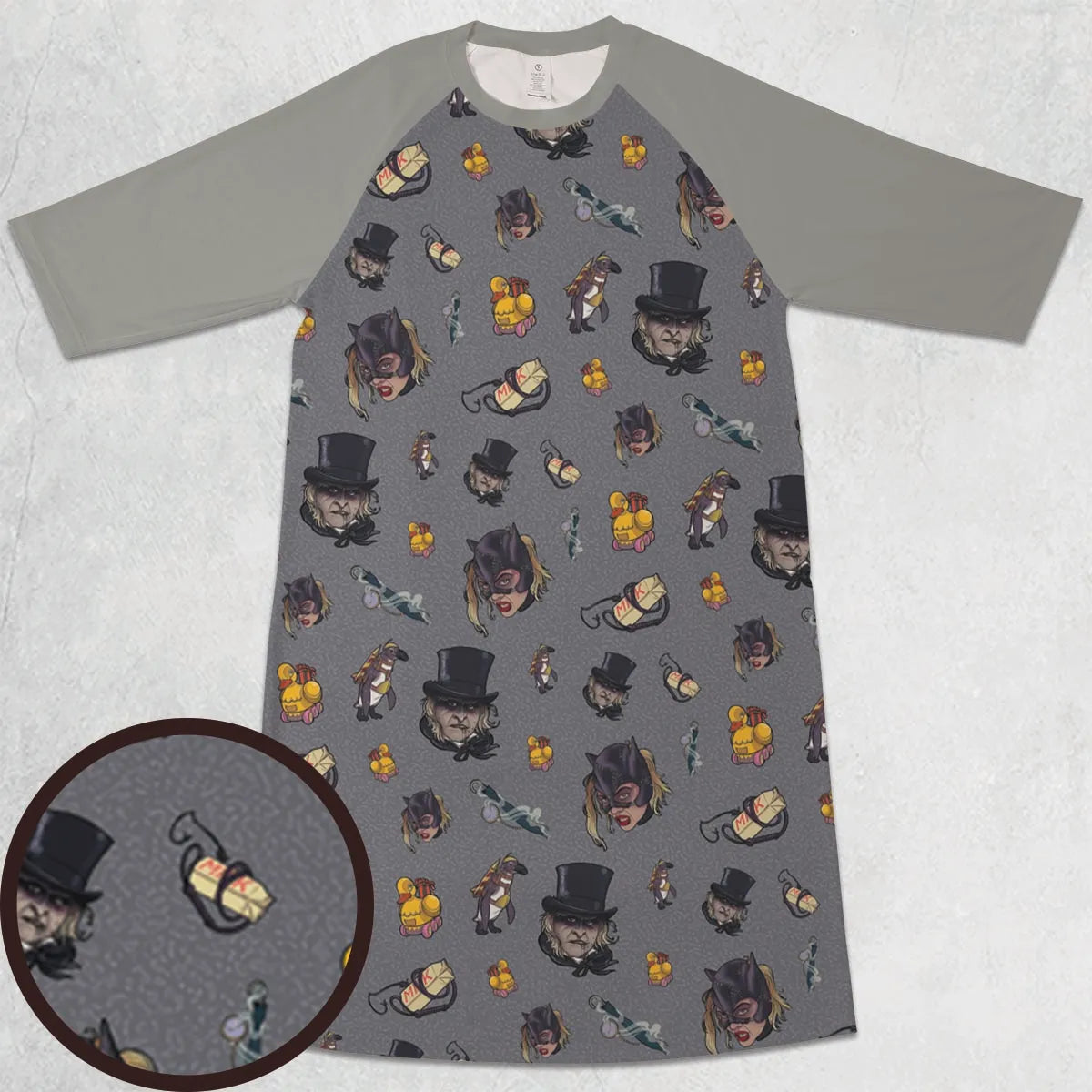 3/4 Sleeve Raglan Dress - UELKBGN9