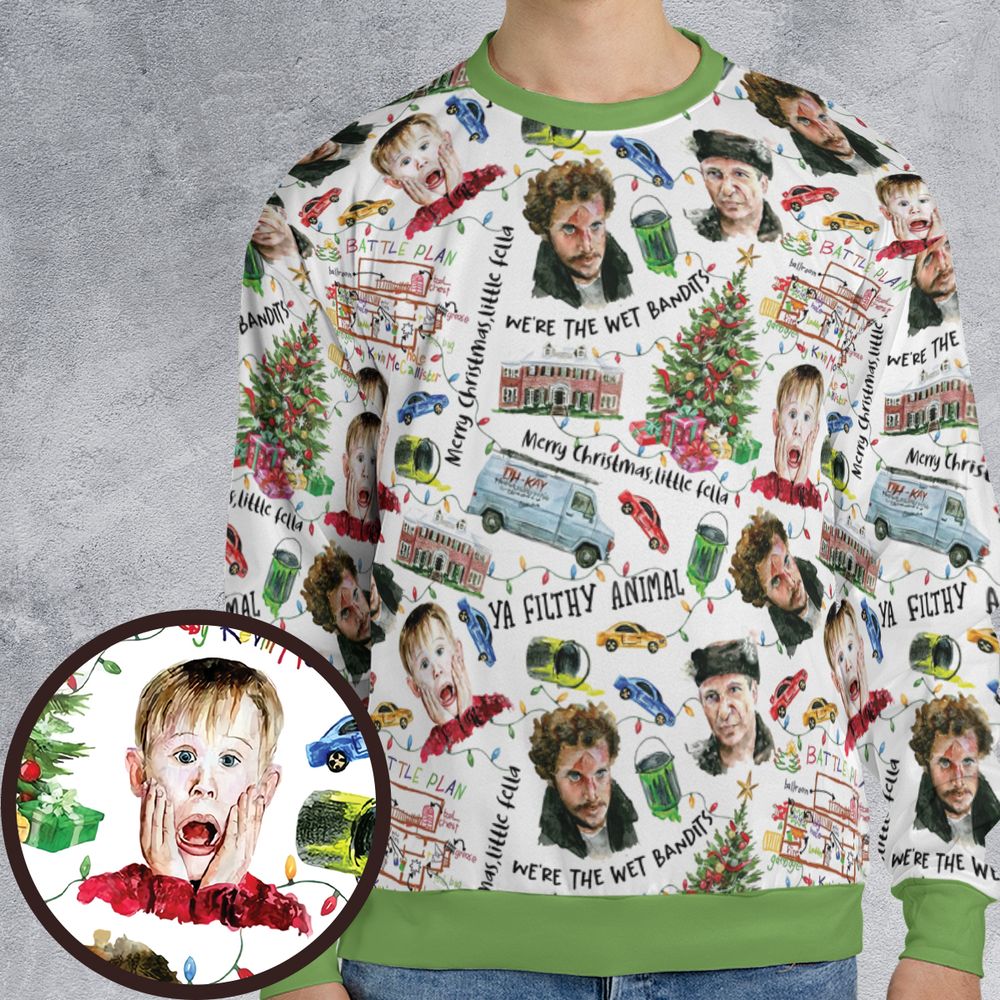 All-over Print Sweatshirt - P2725G8Y -  - 1