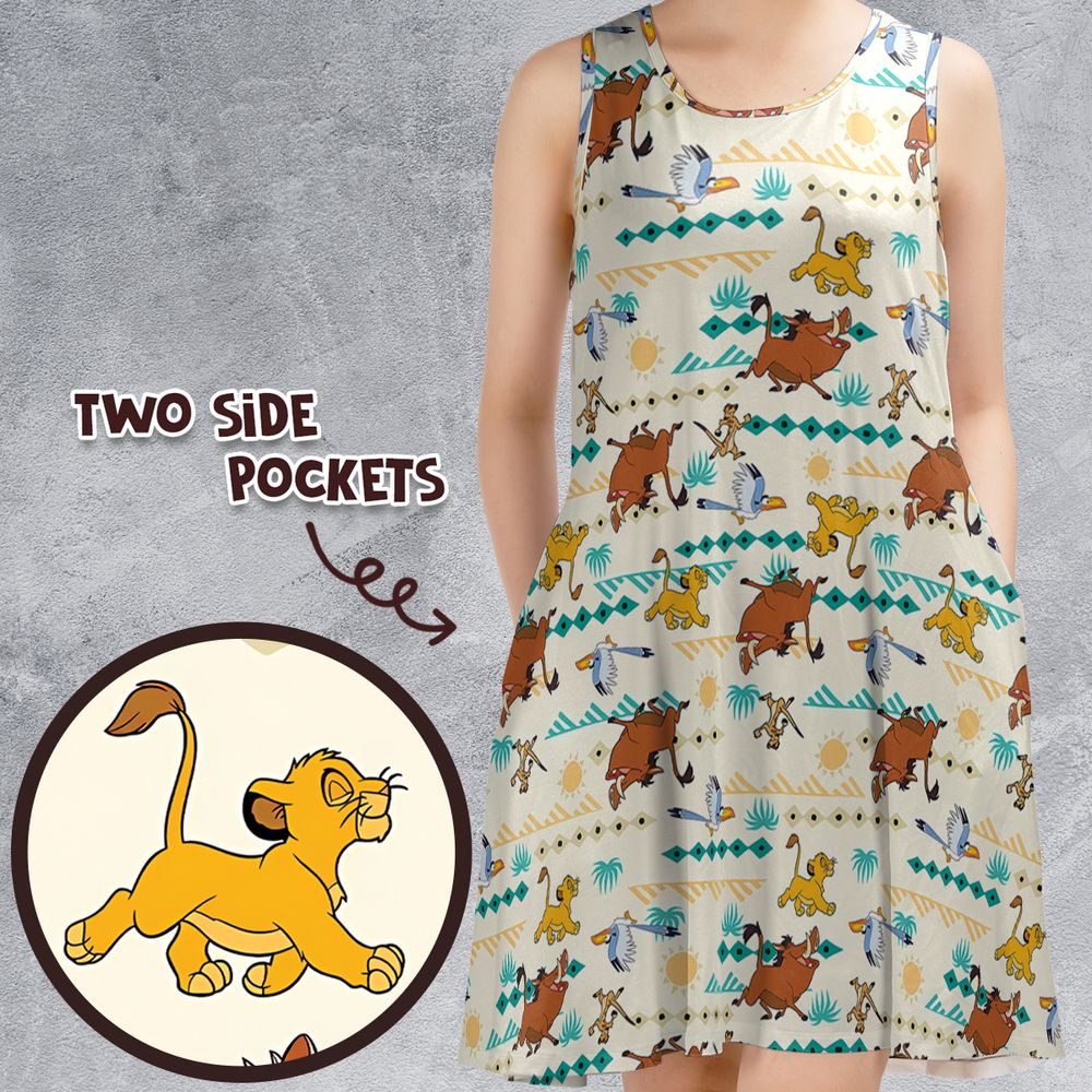 Sleeveless Dress - PAWZFWC9 -  - 1