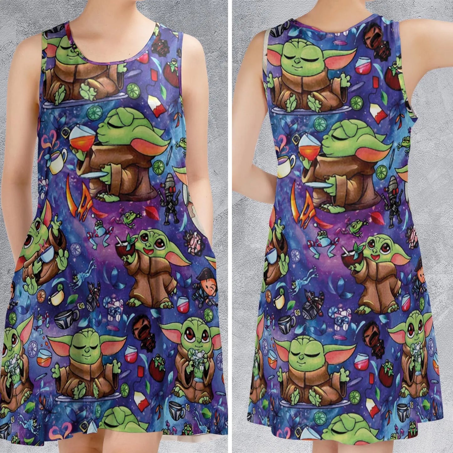 Sleeveless Dress - A6SYKNSB