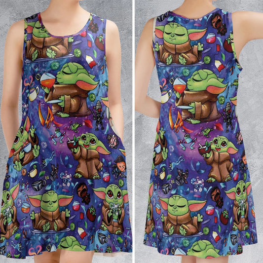 Sleeveless Dress - A6SYKNSB