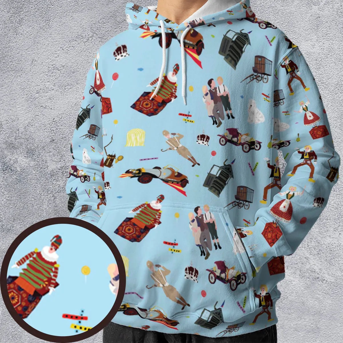 All-over Print Hoodie - YYJB3YRY