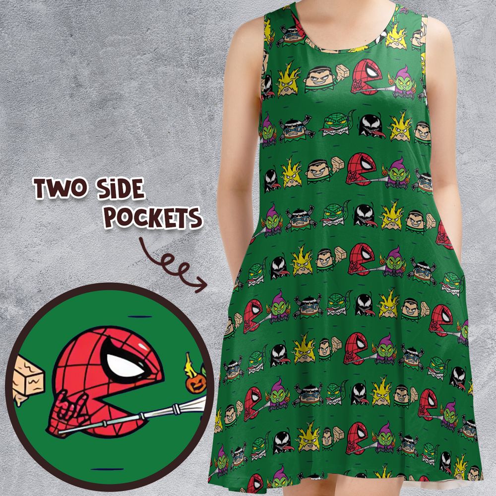 Sleeveless Dress - K3UX46RR -  - 1