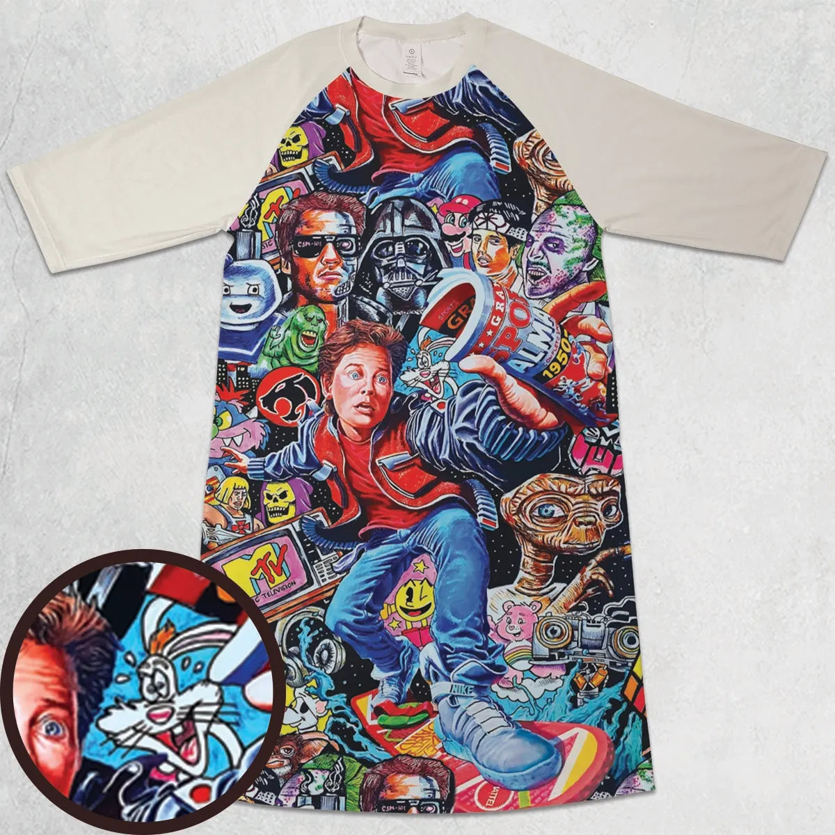 3/4 Sleeve Raglan Dress - R4PDSRAS