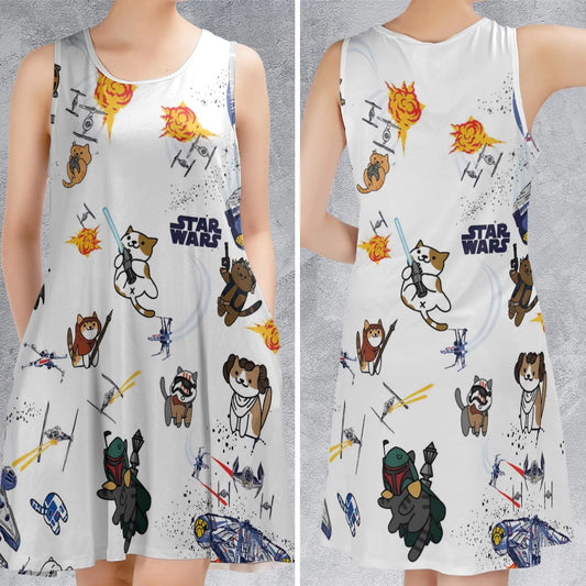 Sleeveless Dress - HUC3BNGH