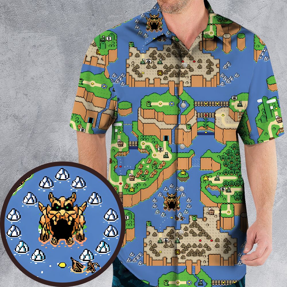 Super Mario World Map -  - 1