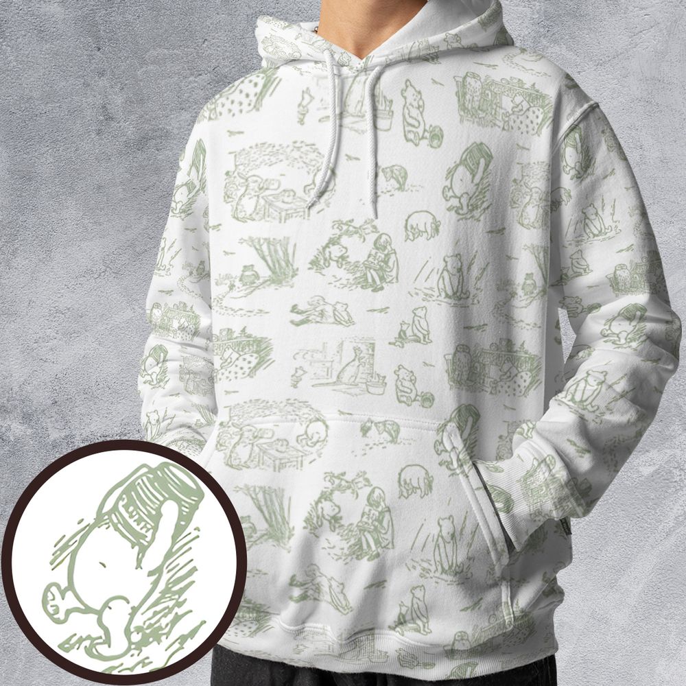 All-over Print Hoodie - A17YEESZ -  - 1