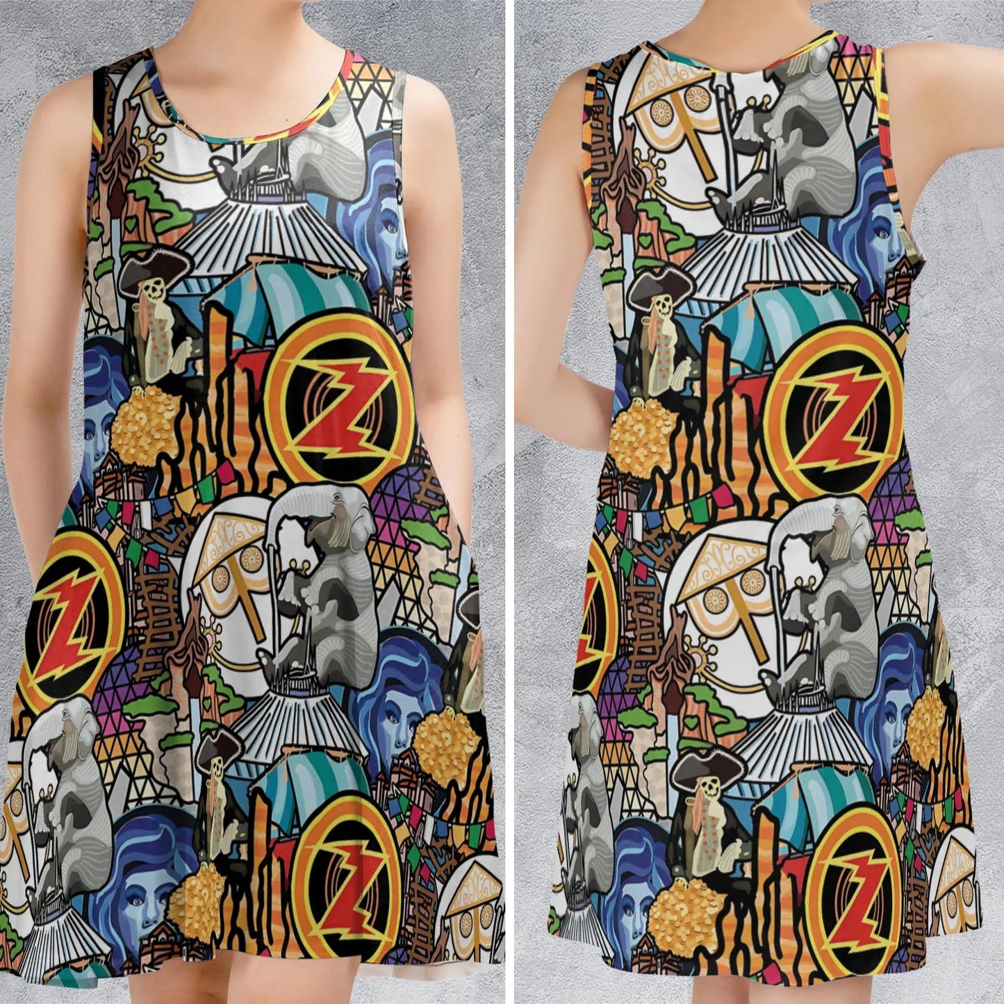 Sleeveless Dress - K7LNXP44