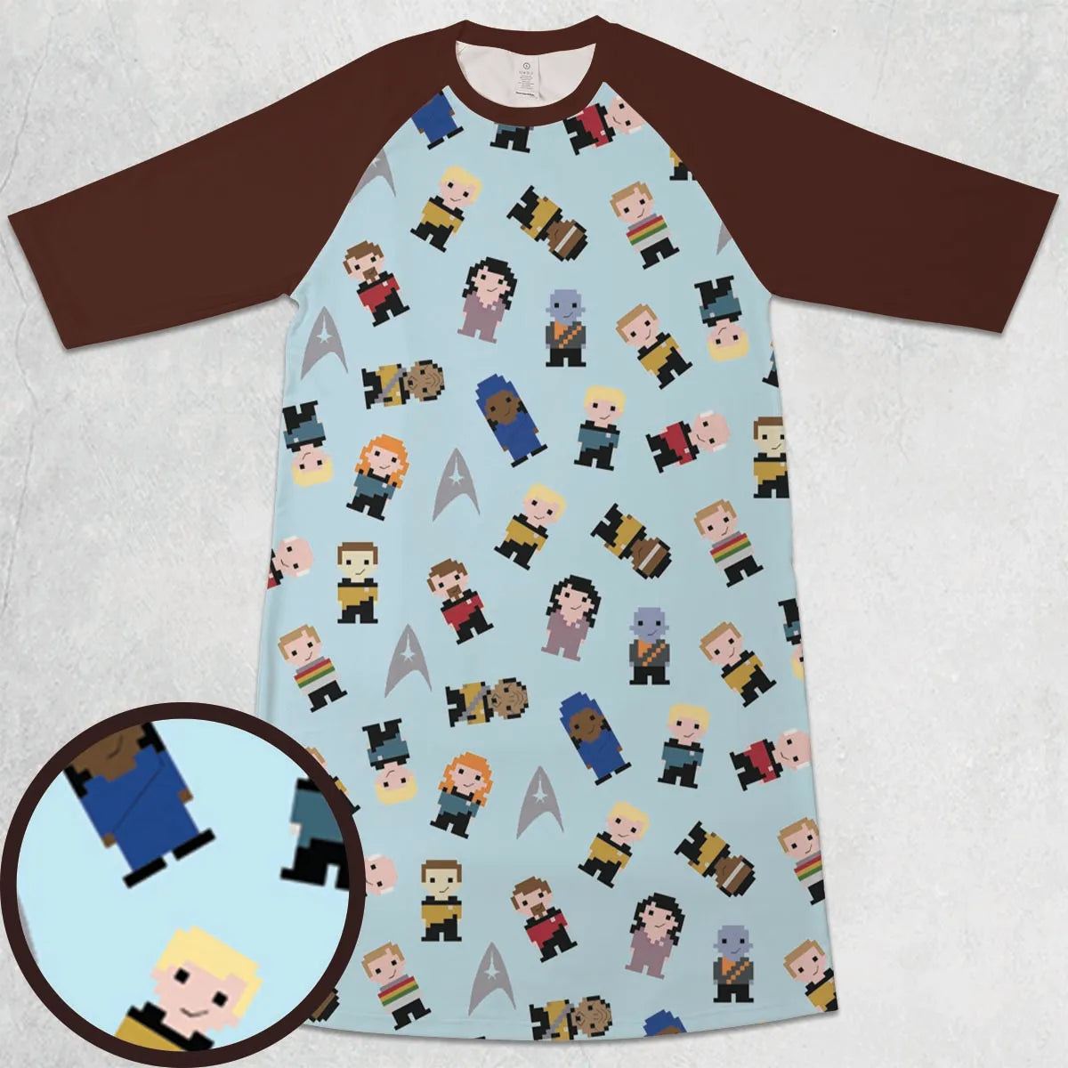 3/4 Sleeve Raglan Dress - KHM9M6QQ