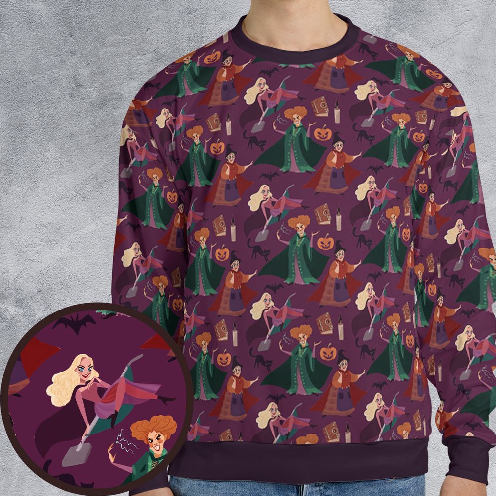 All-over Print Sweatshirt - B4KB4J69 -  - 1