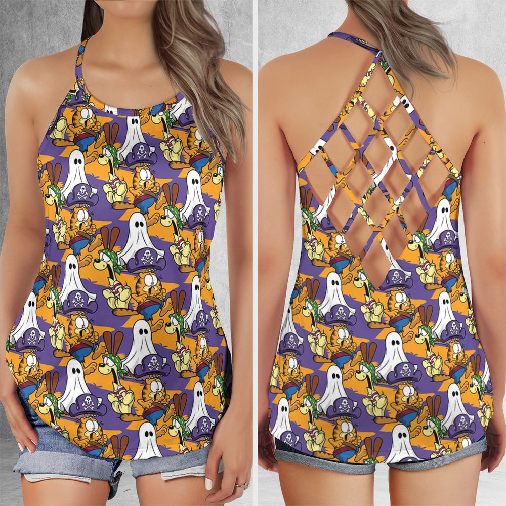 Criss Cross Tank Top - 6GVX1A3Y -  - 1