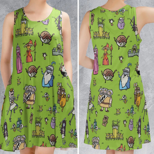 Sleeveless Dress - 4WPY38NK