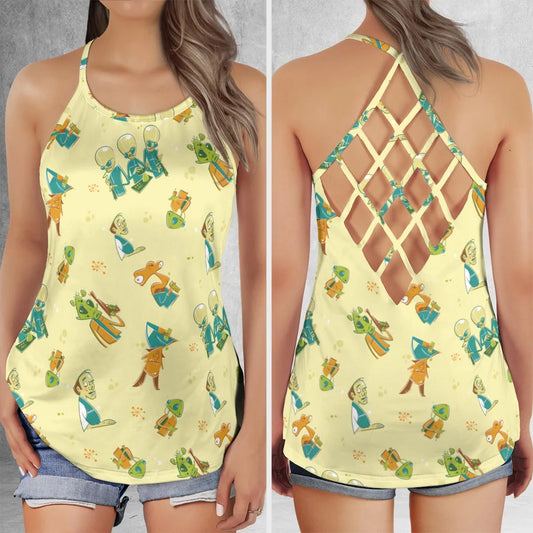 Criss Cross Tank Top - FMTW6EQN