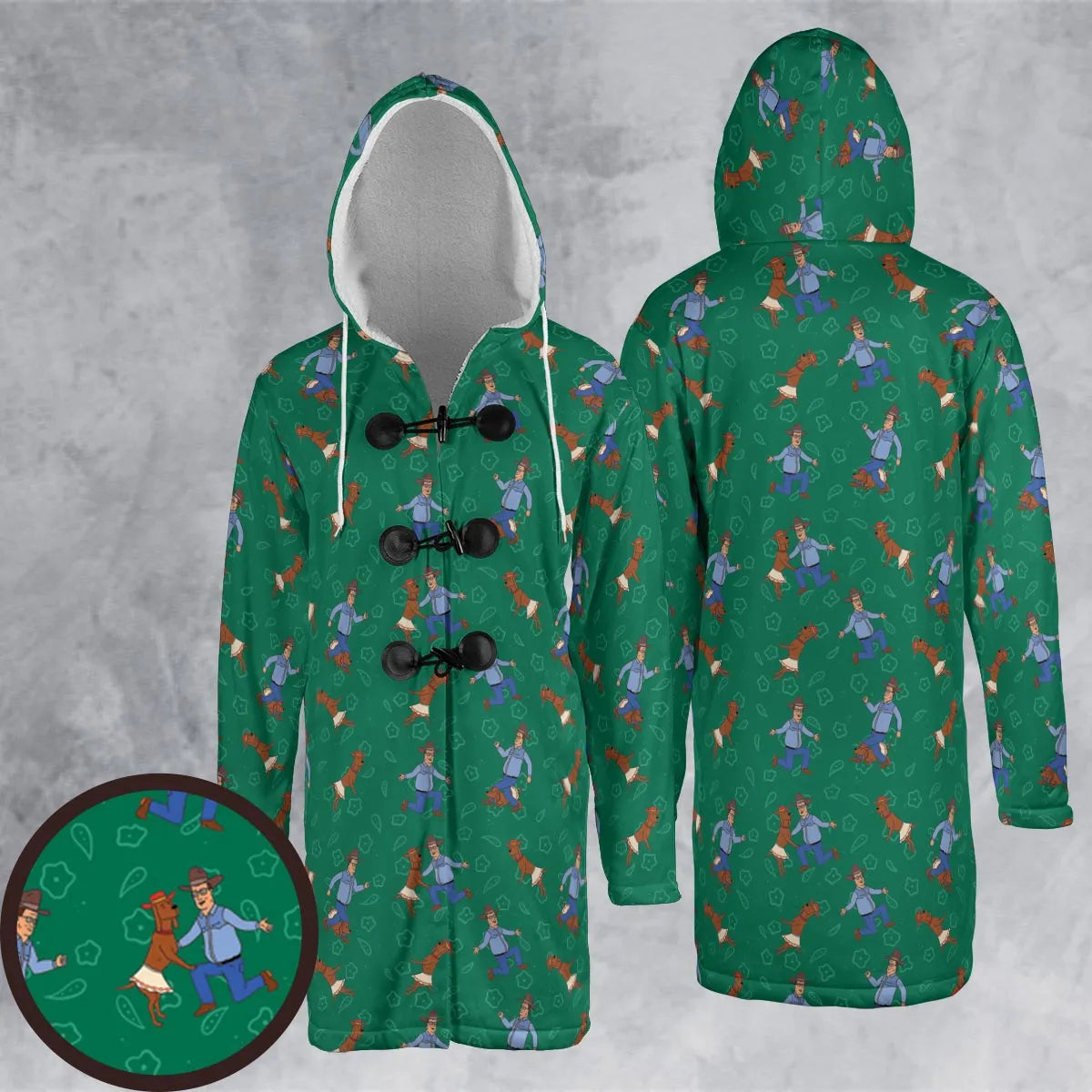 Hooded Cloak Coat - WYR4UPGK