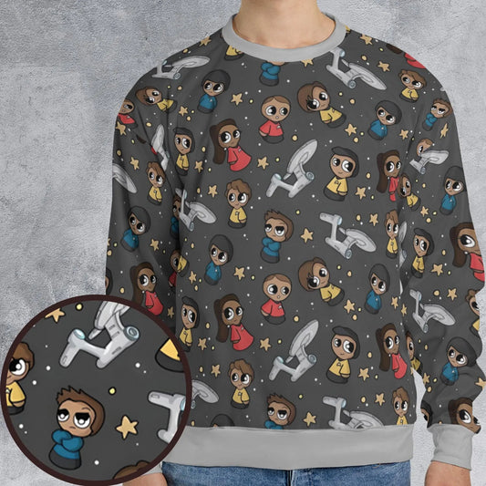 All-over Print Sweatshirt - HLXQRVXU