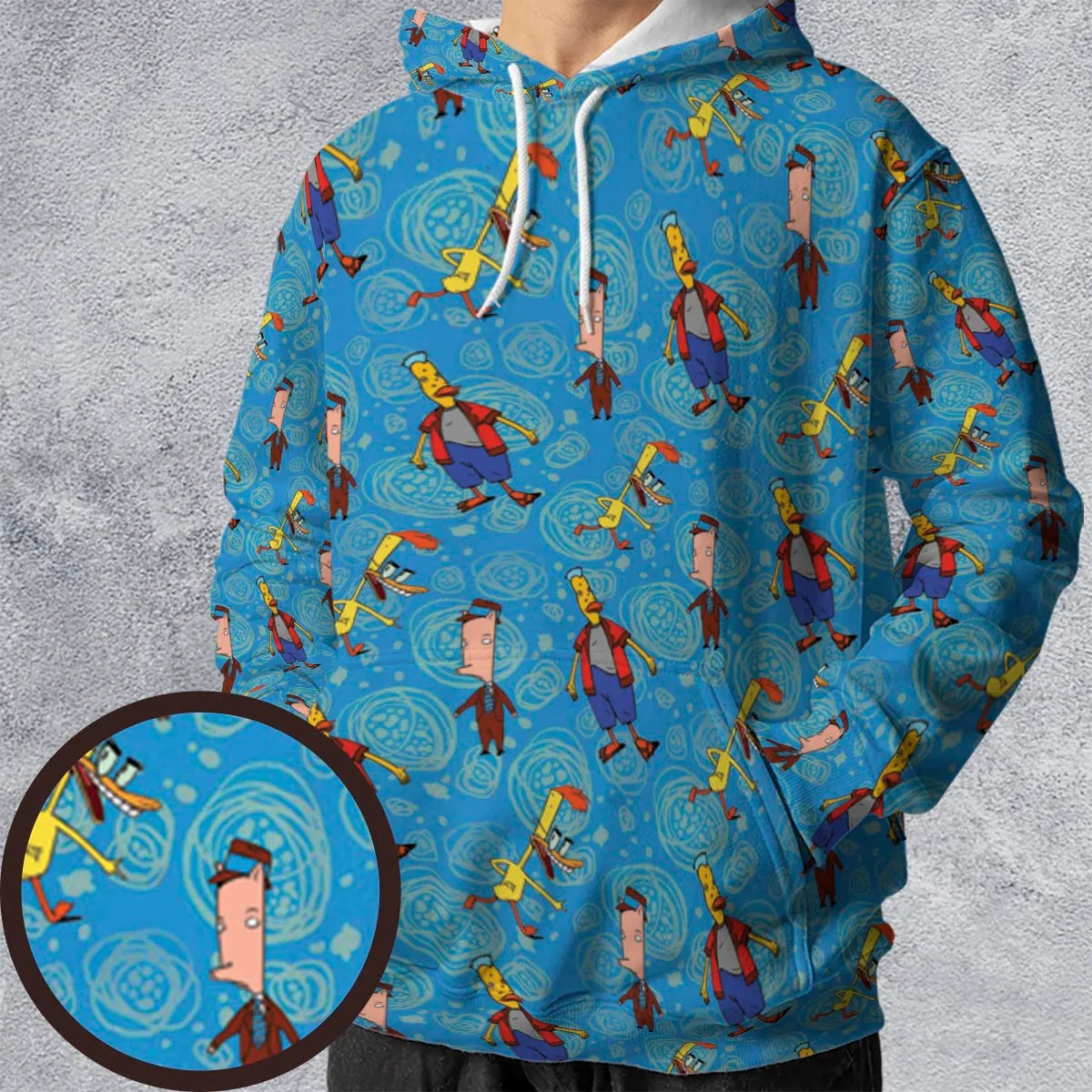 All-over Print Hoodie - 7SB6GHXY